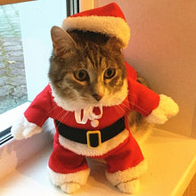 Load image into Gallery viewer, Christmas Cat Clothes Halloween Clothes For Cats New Year Puppy Outfit Pet Cat Clothes For Chihuahua Winter Warm Pet Clothes