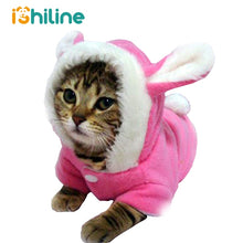 Load image into Gallery viewer, Pet Cat Clothes Mascots Costume Clothes For Pet Hoodies  Rabbit Cat Clothing Puppy Fleece Warm Pet Cat Jacket Outfit Dog Coat